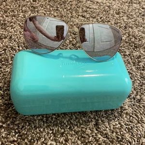 Authentic Tiffany and Co mirrored aviators